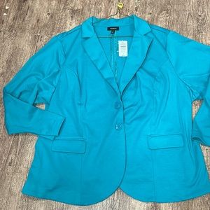 Torrid Knit‎ Ponte Blazer 2 button